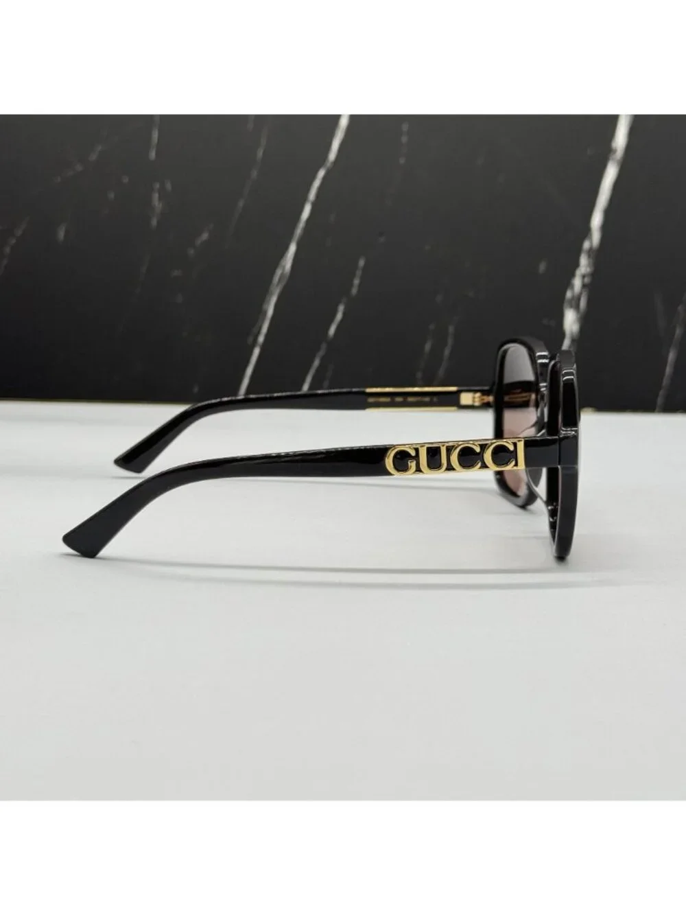New Gucci GG1189SA 004 rown Square Women Sunglasses